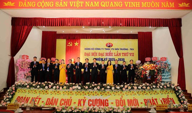 Đại hội Đảng bộ Công ty TNHH MTV Môi trường - TKV nhiệm kỳ 2025-2030 thành công tốt đẹp!