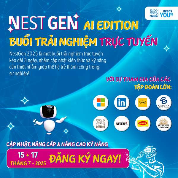 Nestlé Việt Nam triển khai NESTGEN 2025 góp phần giúp thế hệ trẻ sẵn sàng cho tương lai