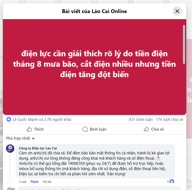 Hiểu đúng về hóa đơn tiền điện và cách bảo vệ thông tin cá nhân