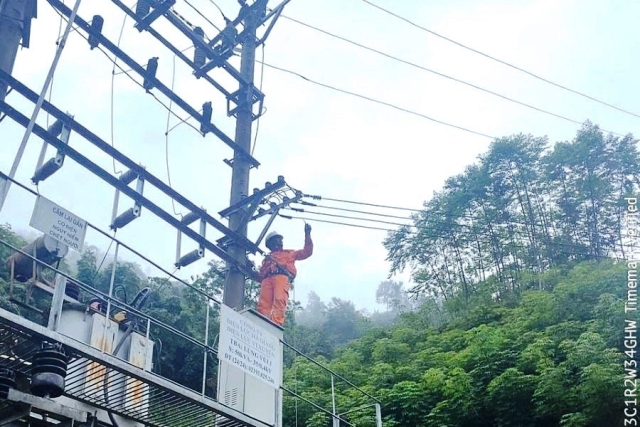 PC Hà Giang khẩn trương ứng phó, khắc phục sự cố lưới điện do mưa bão