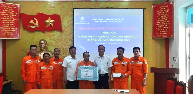 Công đoàn PC Hà Giang với các hoạt động nhân dịp Tháng Công nhân và Tháng hành động về an toàn vệ sinh lao động năm 2025