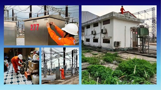 Công ty Truyền tải điện 1 chủ động triển khai các biện pháp phòng chống bão WIPHA