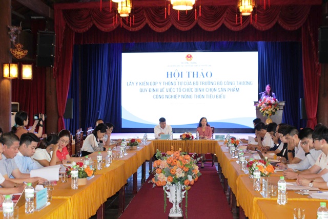 Cục CĐK: Chủ động, linh hoạt xây dựng Dự thảo quy định về việc tổ chức bình chọn sản phẩm công nghiệp nông thôn tiêu biểu