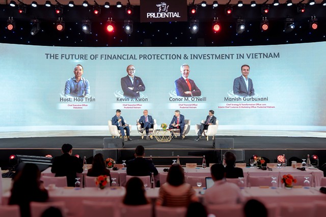 Prudential Việt Nam chính thức ra mắt sản phẩm bảo hiểm liên kết đơn vị Pru - Đầu tư vững tiến