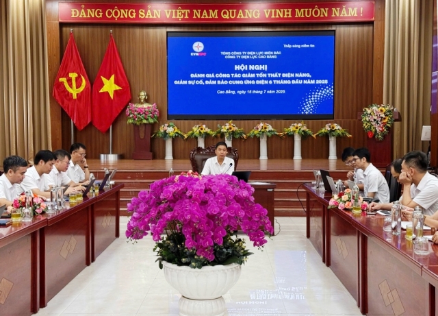 Giảm tổn thất điện năng là mục tiêu hàng đầu được PC Cao Bằng hướng tới