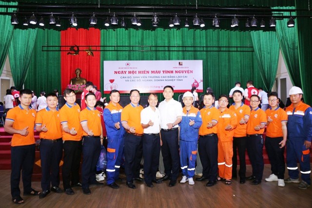 Công ty Điện lực Lào Cai: Điểm sáng trong phong trào hiến máu tình nguyện vùng cao