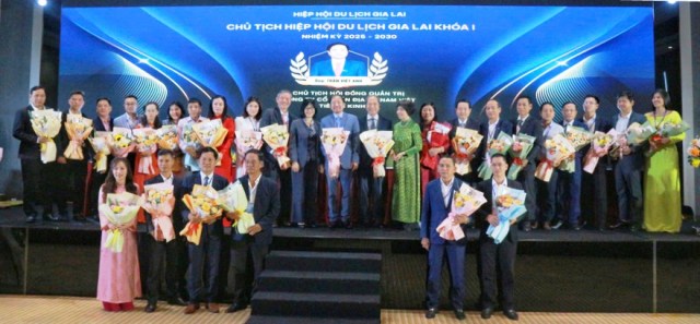 Trước thềm Năm Du lịch Quốc gia 2026 đăng cai tại Gia Lai, Hiệp hội Du lịch Gia Lai Đại hội lần thứ I, nhiệm kỳ 2025 - 2030