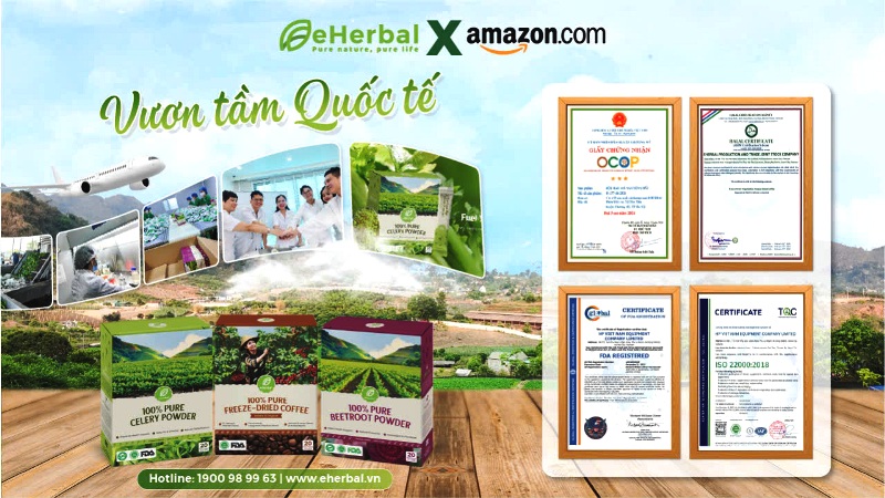 eHerbal khẳng định chất lượng, mang đến giá trị sống mới trong nhịp sống hội nhập