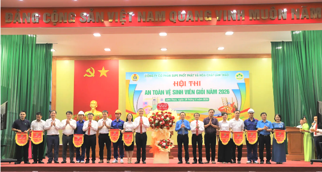 Supe Lâm Thao tổ chức thành công Hội thi An toàn vệ sinh viên giỏi năm 2026