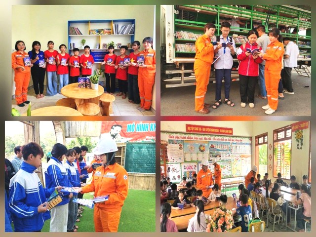 Gieo thói quen tiết kiệm điện từ những trang sách tuổi thơ