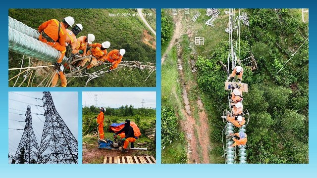 Hoàn thành thay thế cách điện đoạn qua tỉnh Hà Tĩnh, đảm bảo vận hành an toàn đường dây 500kV Bắc – Nam