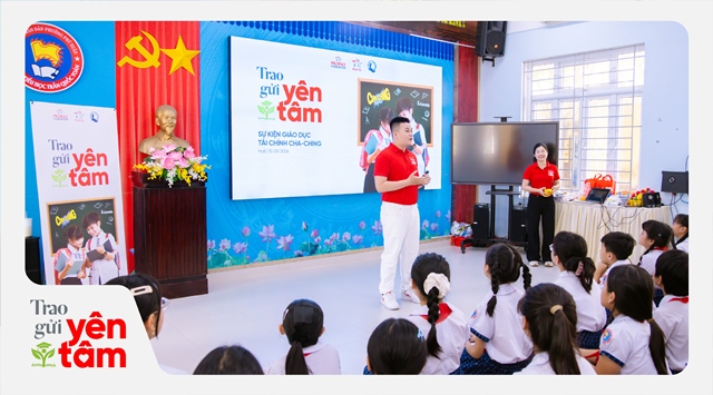 Cha-Ching đến Huế: Prudential tiếp tục hành trình gieo mầm kỹ năng tài chính cho trẻ em Việt Nam