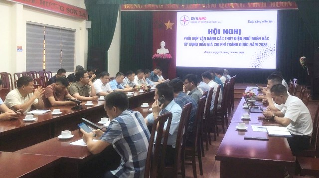 Tăng cường phối hợp vận hành thủy điện nhỏ, góp phần bảo đảm cung ứng điện mùa nắng nóng năm 2026
