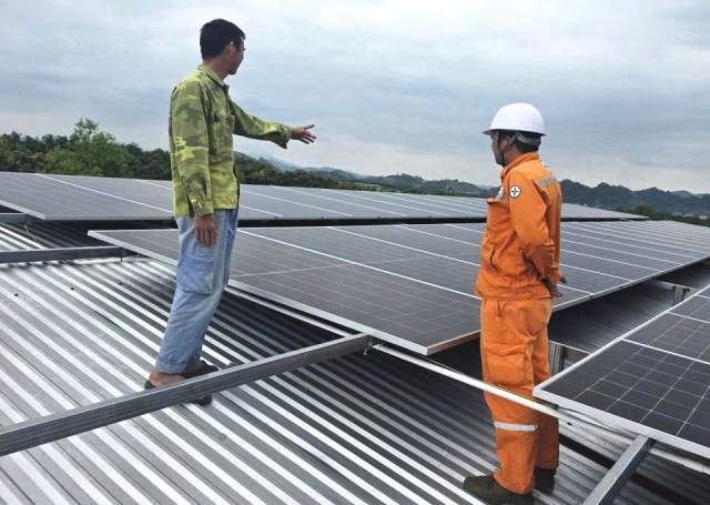 Điện mặt trời mái nhà: Lựa chọn xanh được Điện lực Mai Sơn - Yên Châu đồng hành