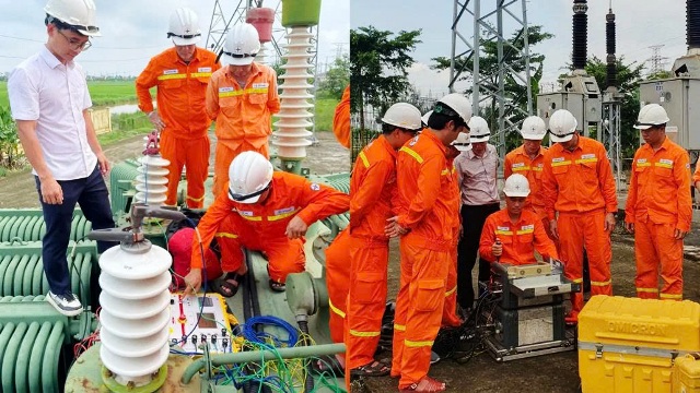 Những “bác sĩ” thầm lặng giữ nhịp truyền tải điện an toàn dịp Quốc khánh 2/9