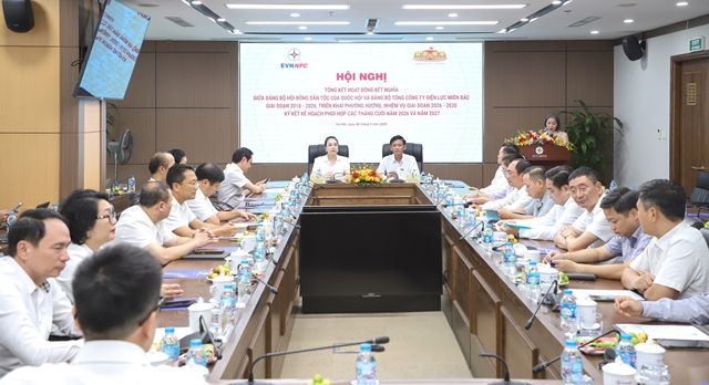 Đảng bộ Tổng công ty Điện lực miền Bắc và Đảng bộ Hội đồng Dân tộc của Quốc hội: Tiếp nối gắn kết, mở ra chặng đường đồng hành mới