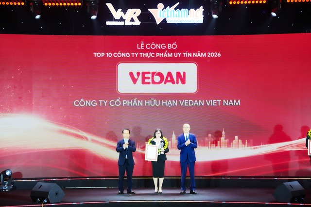 Vedan Việt Nam lần thứ 9 được vinh danh Top 10 Công ty uy tín ngành Thực phẩm - Đồ uống