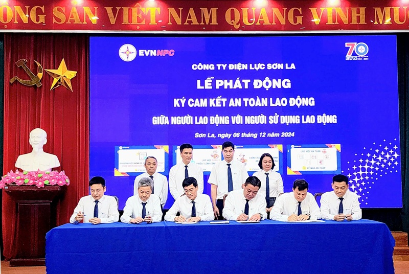 PC Sơn La: Hãy bảo vệ chính mình - xây dựng môi trường làm việc an toàn, hiệu quả