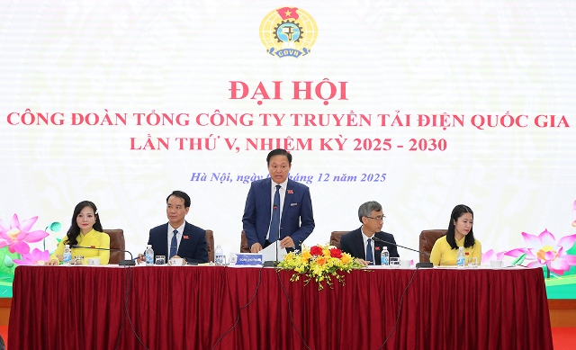 Đại hội Công đoàn EVNNPT lần thứ V nhiệm kỳ 2025 - 2030 thành công tốt đẹp