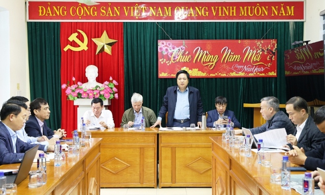 Tổng giám đốc EVNNPT trực tiếp thị sát, yêu cầu tăng tốc Dự án đường dây 500/220kV Nho Quan – Phủ Lý – Thường Tín