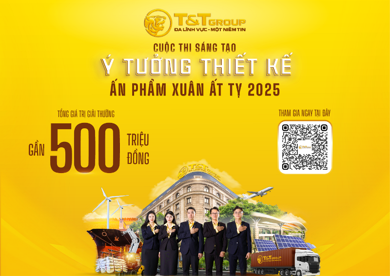 T&T Group phát động cuộc thi “Sáng tạo ý tưởng thiết kế ấn phẩm Xuân Ất Tỵ 2025”