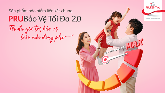 Tối đa bảo toàn, trao truyền di sản: Sản phẩm bảo hiểm liên kết chung “PRUBảo Vệ Tối Đa 2.0” đáp ứng nhu cầu bảo toàn tài sản liên thế hệ ngày càng tăng của người Việt