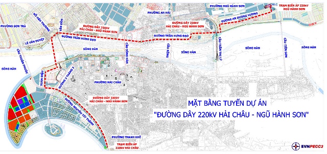 Dự án truyền tải điện đầu tiên trên địa bàn thành phố Đà Nẵng được chấp thuận chủ trương đầu tư