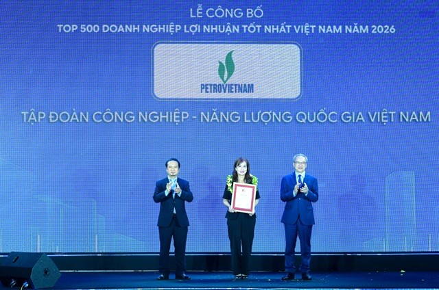 PETROVIETNAM lần thứ 7 dẫn đầu Top 500 Doanh nghiệp lợi nhuận tốt nhất Việt Nam