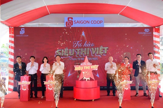 Saigon Co.op khởi động tháng 'tự hào siêu thị Việt'