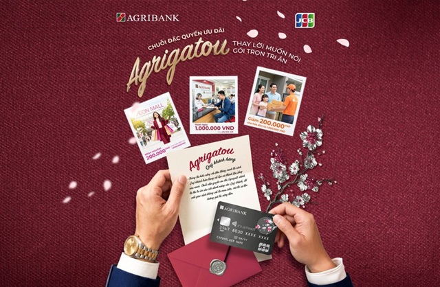 Chủ thẻ Agribank JCB hưởng nhiều ưu đãi từ mua sắm đến thanh toán quốc tế