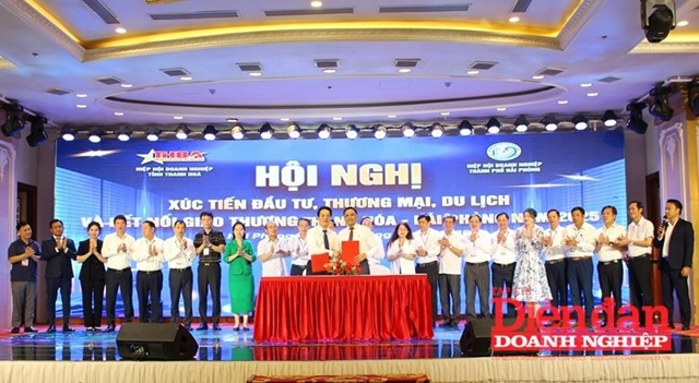 Mở cơ hội hợp tác giữa doanh nghiệp Thanh Hóa và Hải Phòng