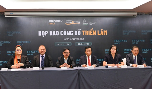 Lần đầu tiên triển lãm quốc tế về công nghệ chế biến và đóng gói (ProPak) ra mắt tại Hà Nội