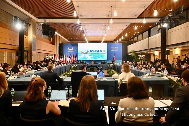 Các hội nghị tham vấn giữa Bộ trưởng Kinh tế ASEAN với đối tác trong khuôn khổ AEM 58