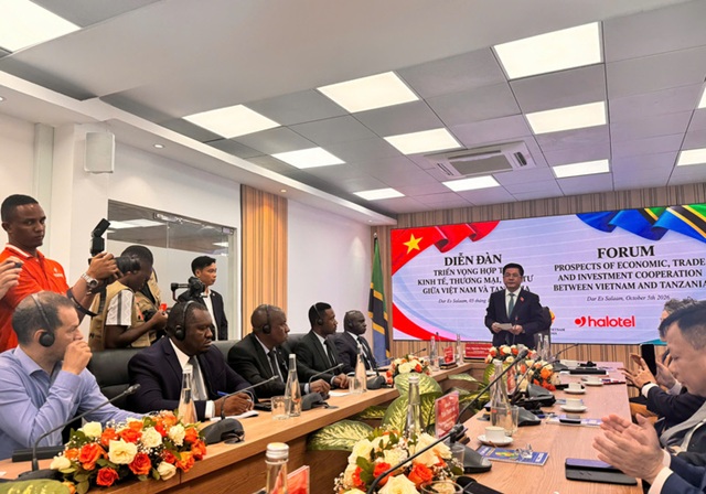 Việt Nam – Tanzania thúc đẩy hợp tác kinh tế, thương mại, đầu tư