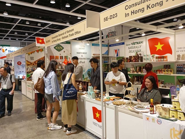 Quảng bá hàng Việt tại Hội chợ thực phẩm quốc tế Hong Kong Food Expo