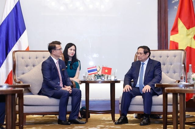 Thủ tướng tiếp lãnh đạo 7 tập đoàn hàng đầu của Thái Lan