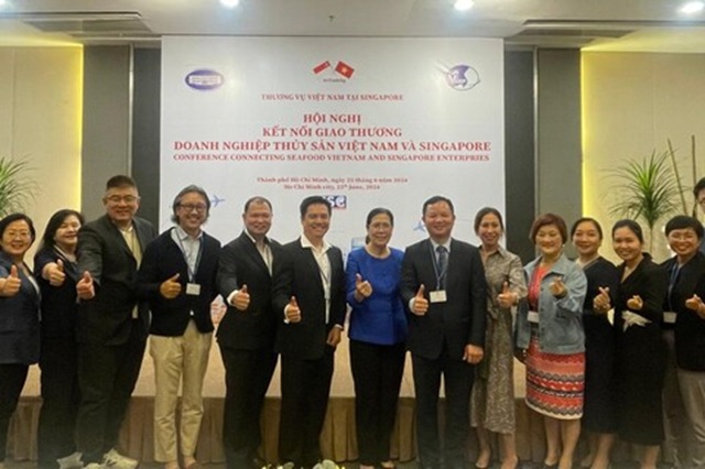 Lần đầu tiên Việt Nam vươn lên vị trí đối tác xuất khẩu thuỷ sản lớn thứ 3 vào Singapore