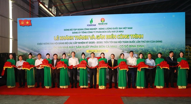 Nhà máy Sản xuất Phân bón Cà Mau - Cơ sở Bình Định: Thêm 50.000 tấn/năm phân bón chất lượng cao cho Gia Lai