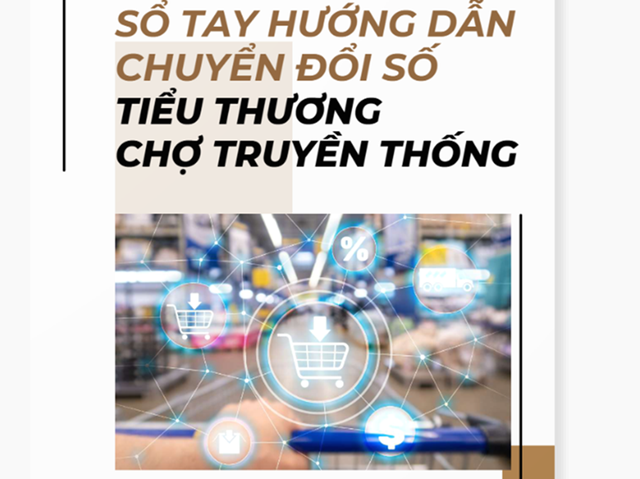 Ra mắt Sổ tay hướng dẫn chuyển đổi số tiểu thương chợ truyền thống