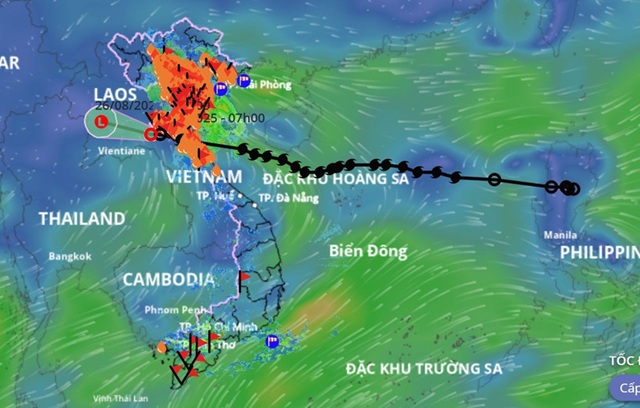 Tin cuối cùng về cơn bão số 5: Bão tan nhưng mưa lớn còn kéo dài