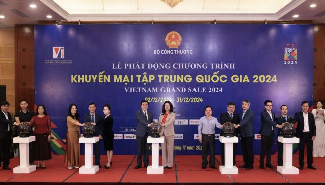 Chính thức phát động Chương trình “Khuyến mại tập trung quốc gia 2024 - Vietnam Grand Sale 2024”