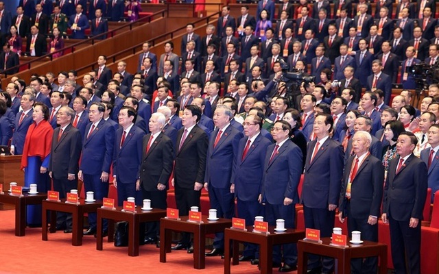 Long trọng khai mạc Đại hội đại biểu toàn quốc lần thứ XIV của Đảng