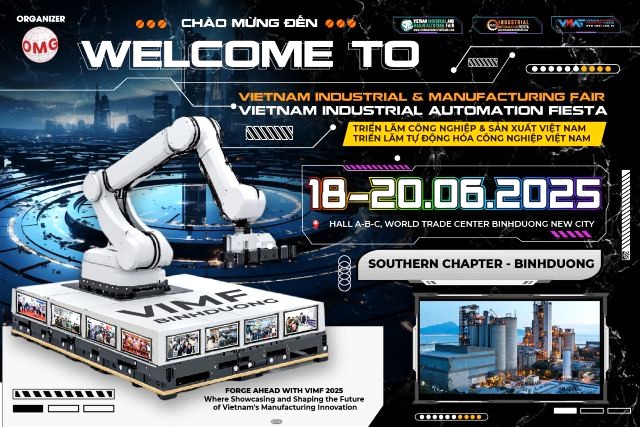 VIMF 2025: Kết nối công nghiệp và sản xuất tại Bình Dương