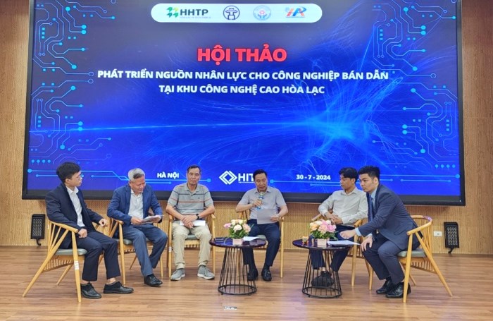 Khu CNC Hòa Lạc: Phát triển nhân lực ngành bán dẫn để thu hút nhà đầu tư