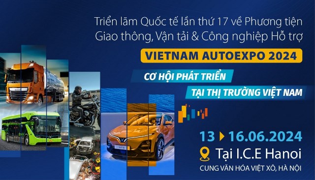 Sắp diễn ra Triển lãm về Phương tiện Giao thông, vận tải và Công nghiệp hỗ trợ - Vietnam AutoExpo 2024