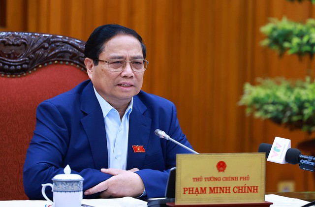 Thủ tướng Phạm Minh Chính: Phấn đấu tăng trưởng đạt cận trên, lạm phát ở cận dưới so với mục tiêu