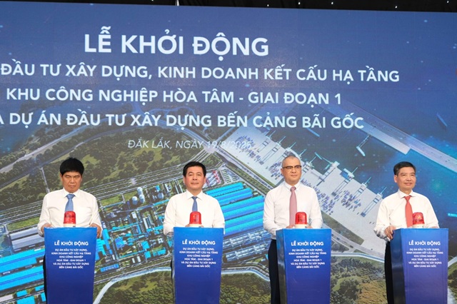 Bộ trưởng Nguyễn Hồng Diên dự Lễ khởi công các dự án trọng điểm tại Đắk Lắk