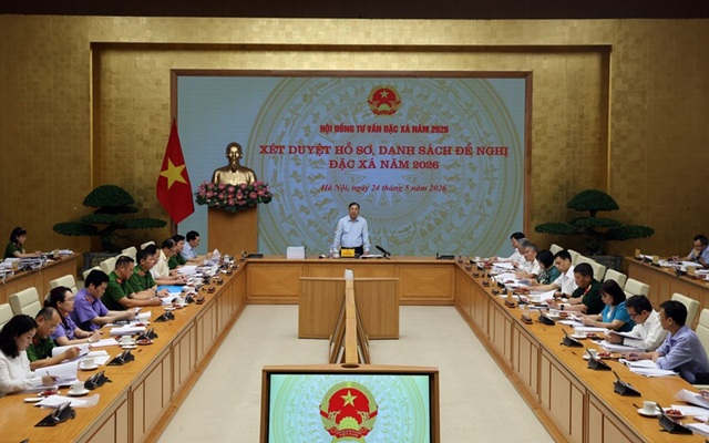 Phó Thủ tướng Thường trực Phạm Gia Túc chủ trì phiên họp của Hội đồng tư vấn đặc xá năm 2026