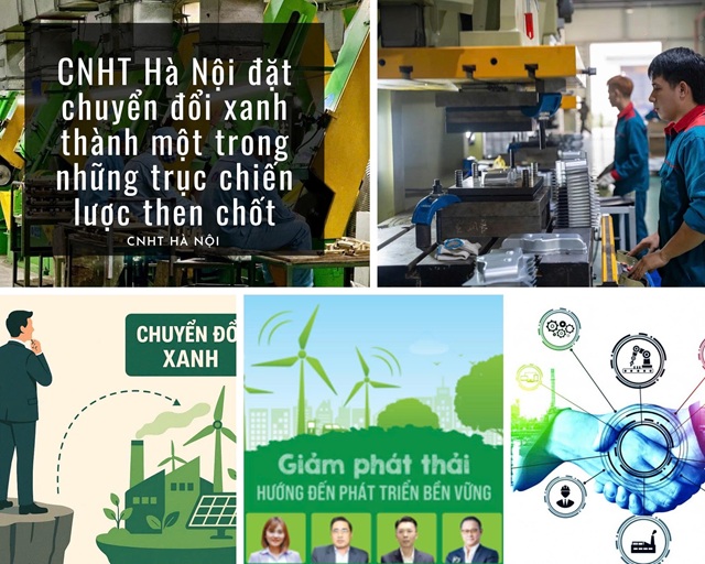Ngành công nghiệp hỗ trợ Hà Nội trong công cuộc chuyển đổi xanh