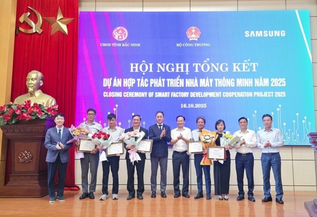 Tổng kết Dự án hợp tác phát triển Nhà máy thông minh năm 2025 tại khu vực phía Bắc